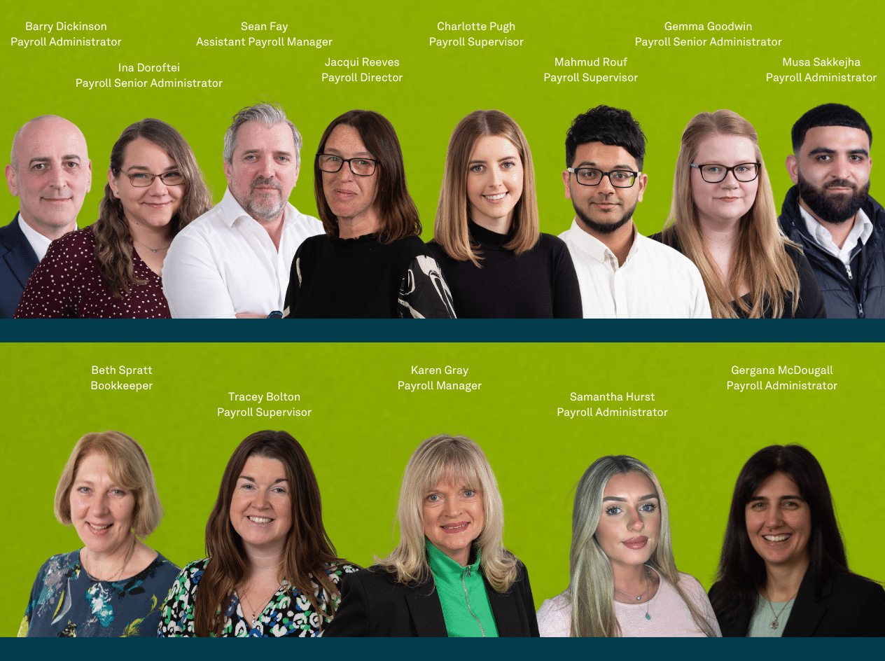 Payroll group photo