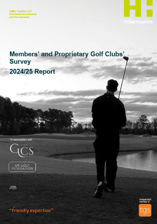 Members and Proprietary Golf Club's Survey 2024/2025 Report